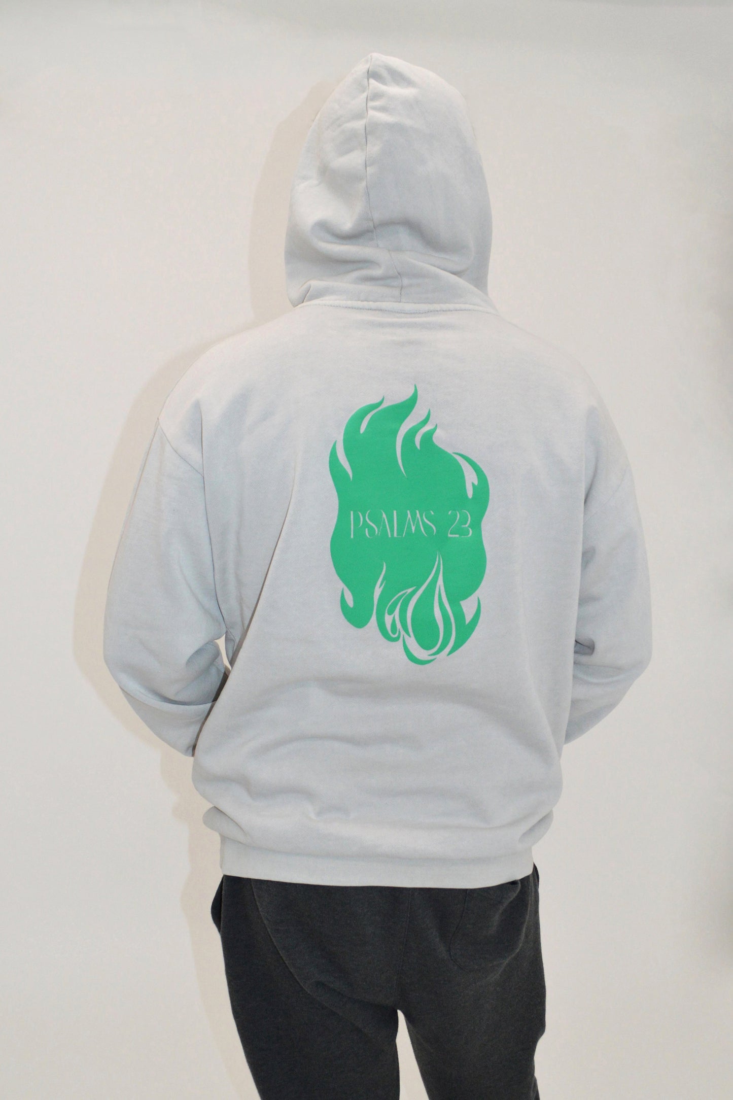 Green Fire Hoodie