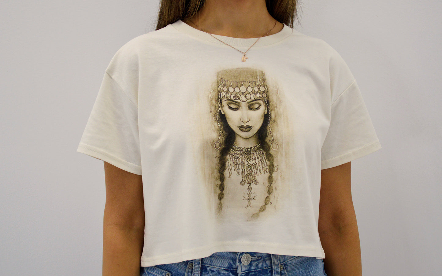 Pray Crop Tee