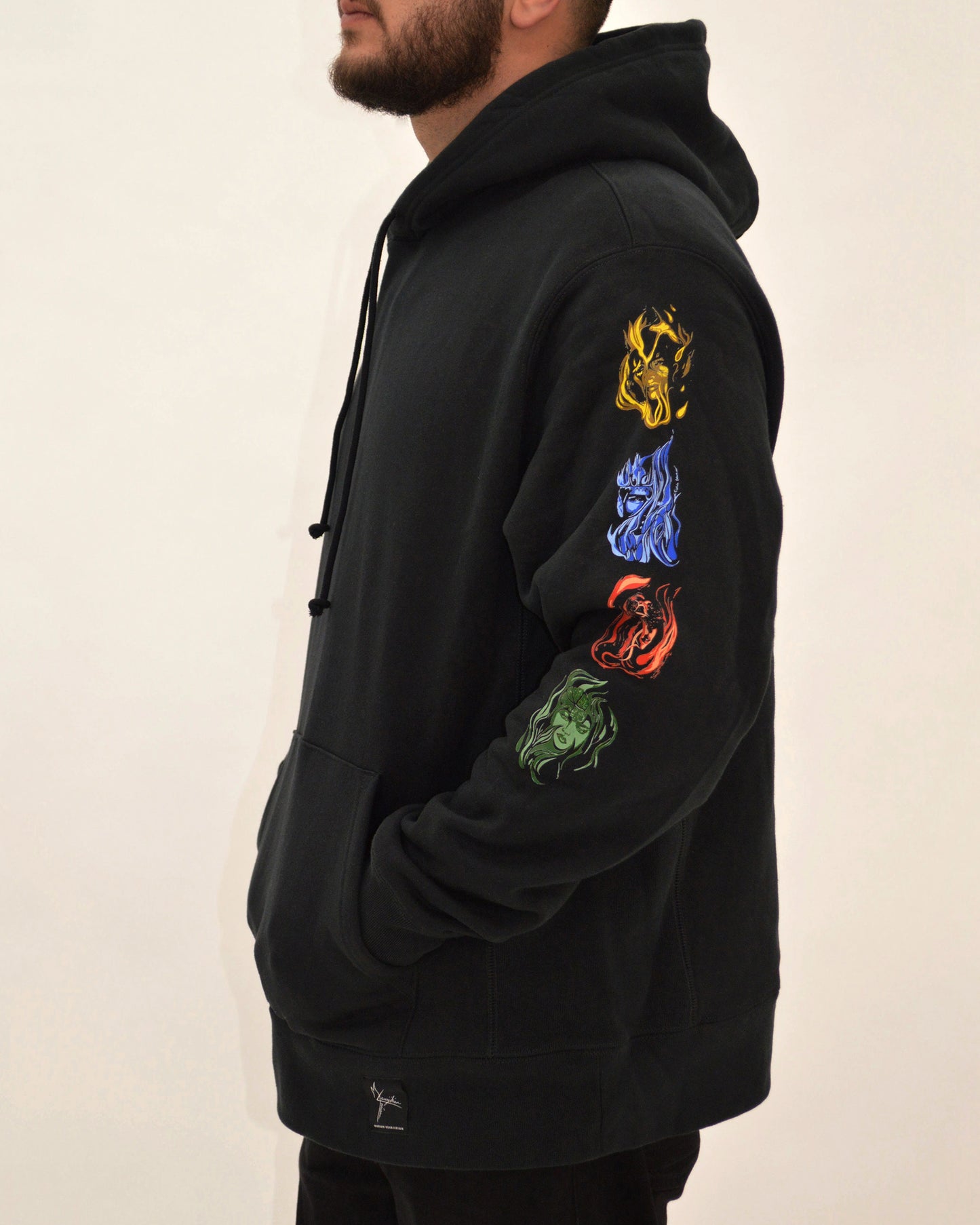 Fire Sleeve Hoodie