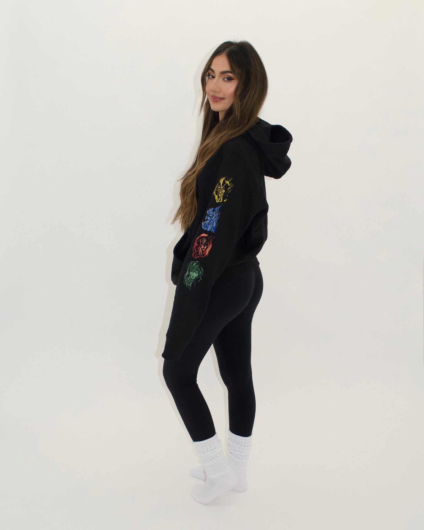 Fire Sleeve Hoodie